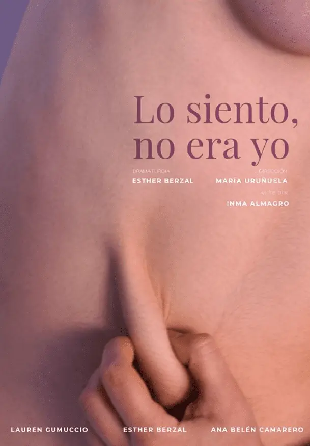 Cartel de Lo siento, no era yo