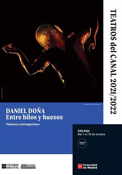 Cartel de Daniel Doña: Entre hilos y huesos