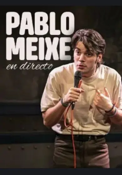 Cartel de Pablo Meixe en directo