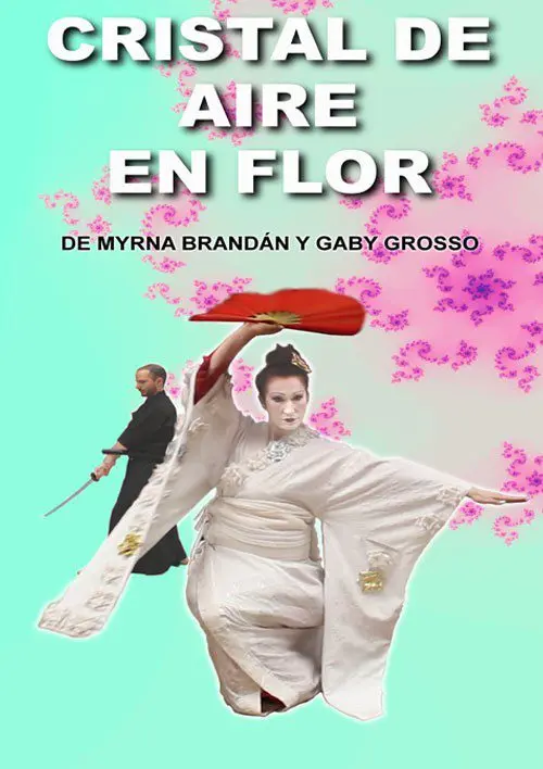 Cartel de Cristal de aire en flor