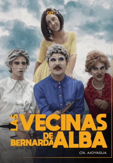 Cartel de Las vecinas de Bernarda Alba