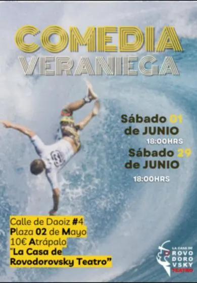 Cartel de Comedia Veraniega