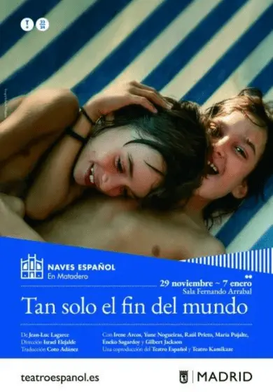 Cartel de Tan solo el fin del mundo
