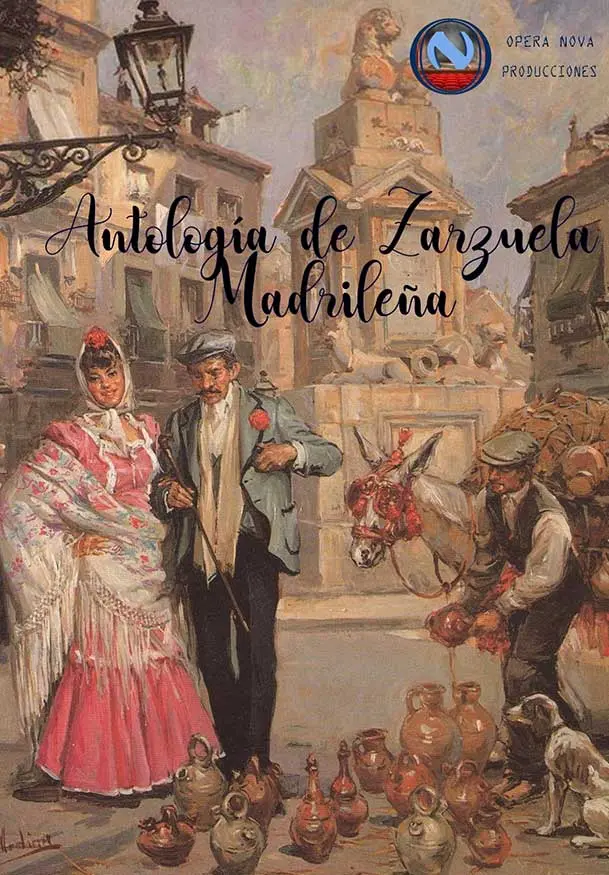 Cartel de Antología de zarzuela madrileña