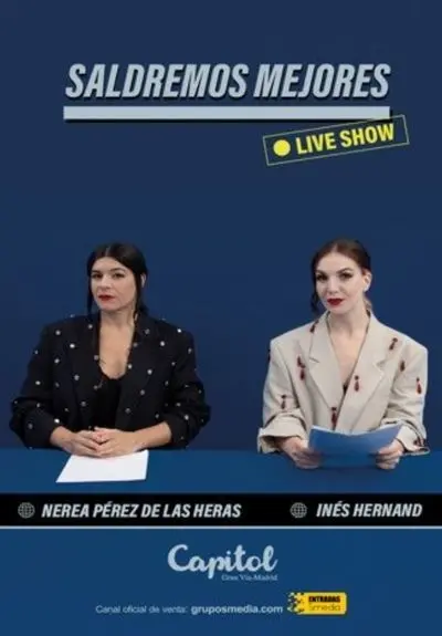 Cartel de Saldremos mejores