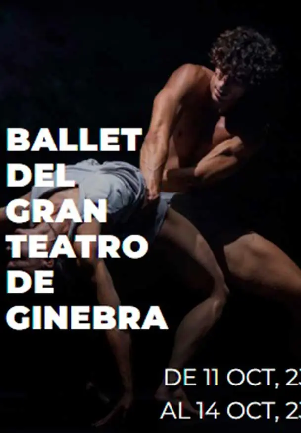 Cartel de Ballet del Gran Teatro de Ginebra: Faun/Ukiyu-e