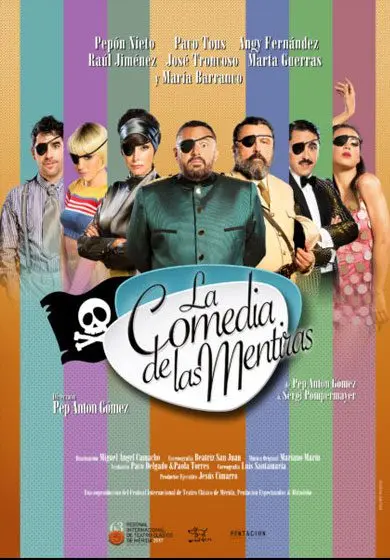 Cartel de La comedia de las mentiras