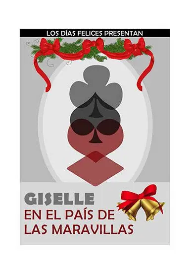 Cartel de Giselle en el País de las Maravillas