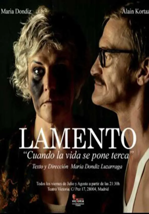 Cartel de Lamento, cuando la vida se pone terca