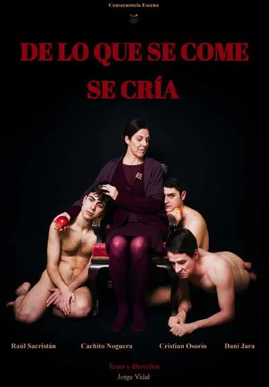 Cartel de De lo que se come se cría