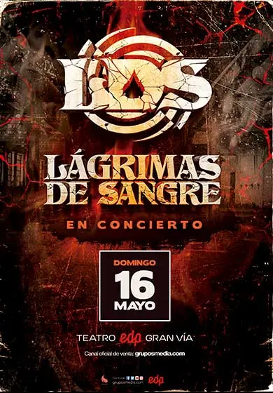 Cartel de Lágrimas de sangre