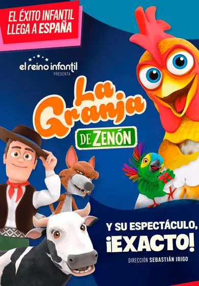 Cartel de La Granja de Zenón: ¡Exacto!