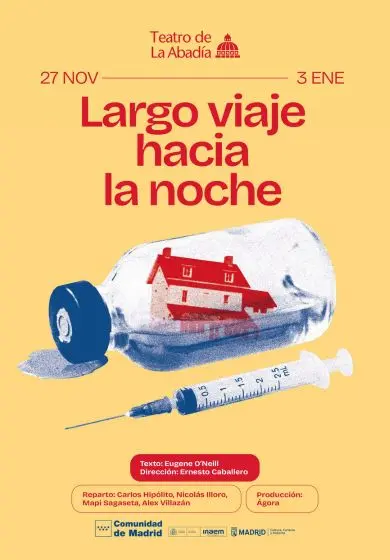 Cartel de Largo viaje hacia la noche