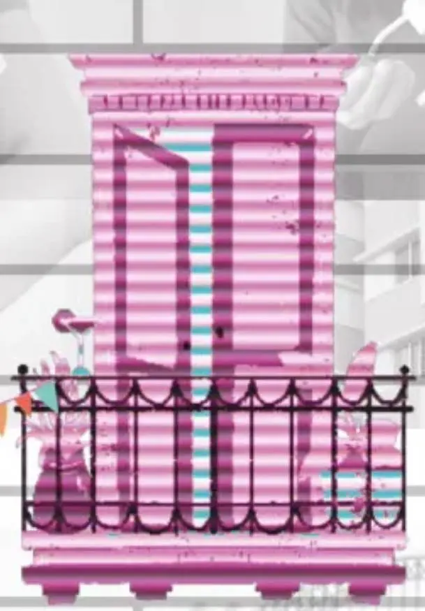 Cartel de Tras los balcones