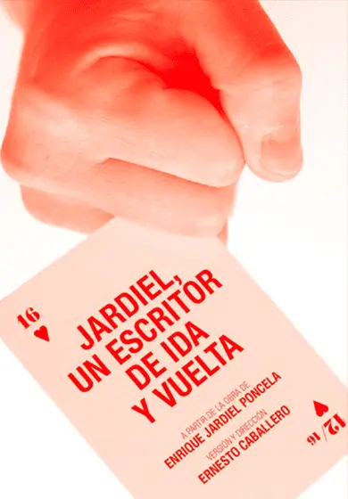 Cartel de Jardiel, un escritor de ida y vuelta