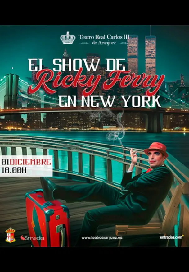 Cartel de El show de Ricky Ferry en Nueva york