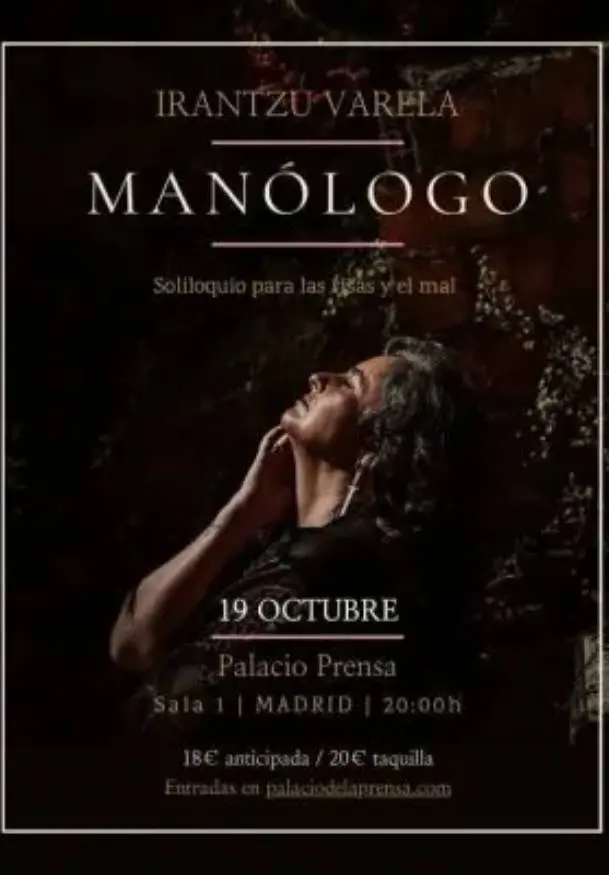 Cartel de Manólogo