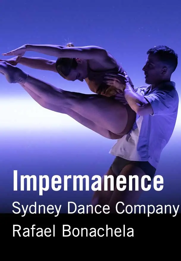 Cartel de Sydney Dance Company/Rafael Bonachela: Impermanence