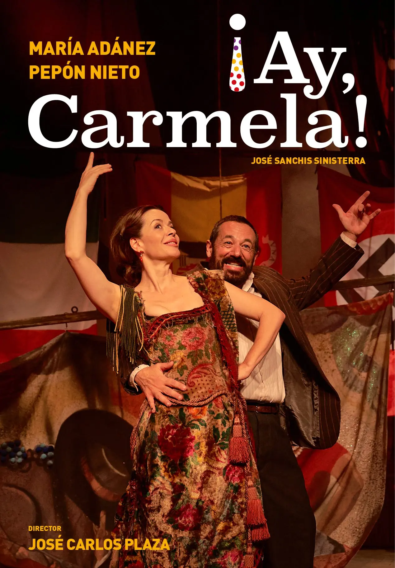 Cartel de José Carlos Plaza: ¡Ay, Carmela!