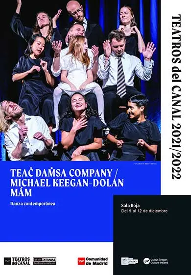 Cartel de Teac Damsa Company/Michael Keegan-Dolan: MÁM