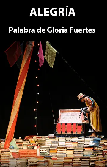Cartel de Alegría: Palabra de Gloria Fuertes