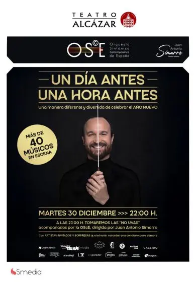 Cartel de Un día antes una hora antes - Juan Antonio Simarro