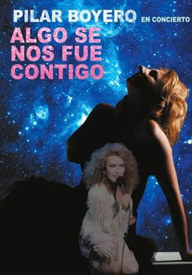 Cartel de Pilar Boyero en concierto