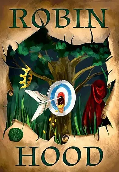 Cartel de Óscar Olmeda: Robin Hood