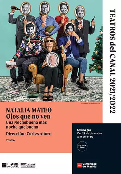 Cartel de Natalia Mateo: Ojos que no ven