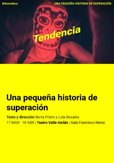 Cartel de Una pequeña historia de superación
