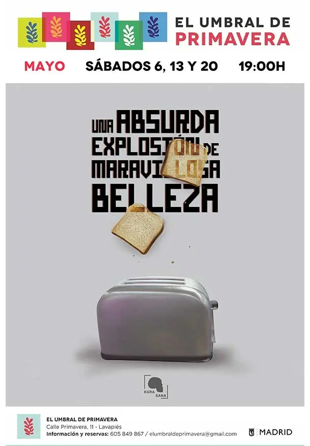 Cartel de Una absurda explosión de maravillosa belleza