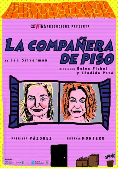 Cartel de La compañera de piso