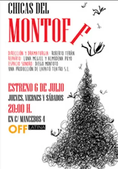 Cartel de Chicas del Montoff