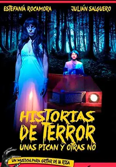Cartel de Historias de terror. Unas pican y otras no