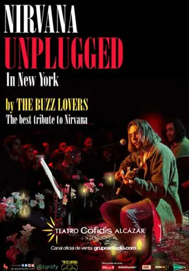Cartel de Nirvana Unplugged