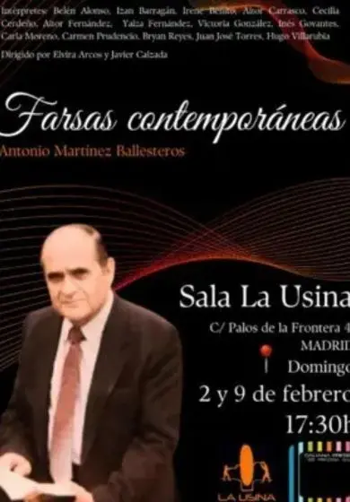 Cartel de Farsas contemporáneas
