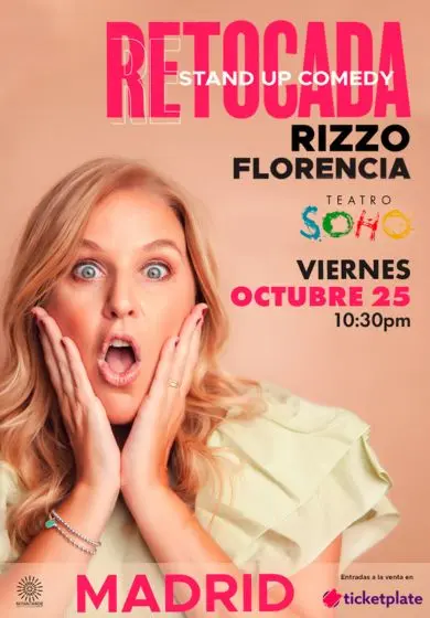 Cartel de Retocada - Florencia Rizzo