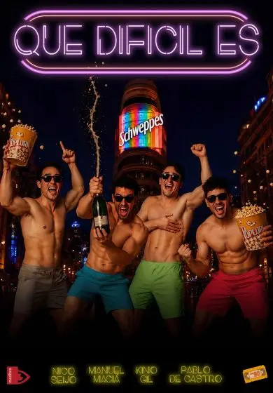 Cartel de Qué difícil es