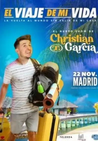 Cartel de El viaje de mi vida - Christian García