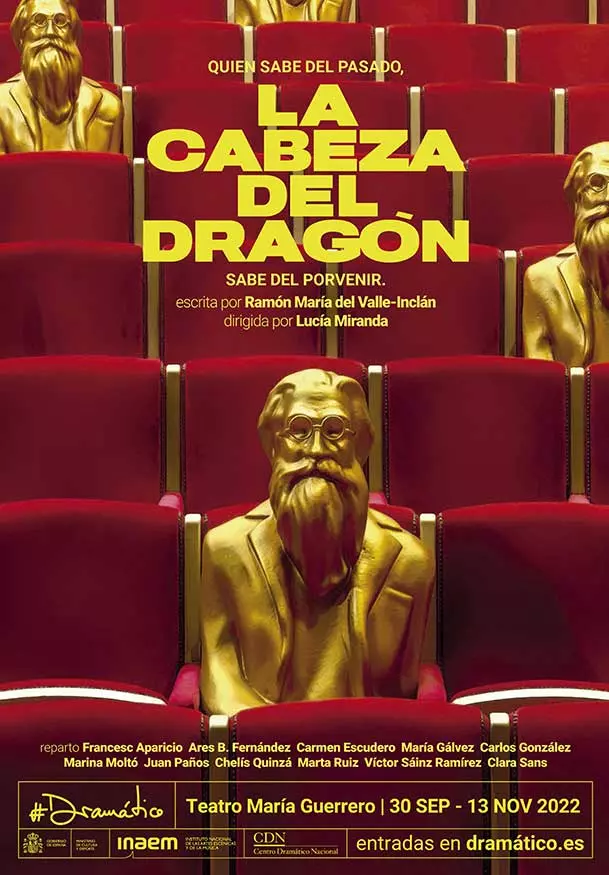 Cartel de Lucía Miranda: La cabeza del dragón