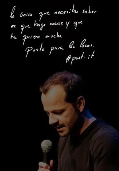 Cartel de Ángel Martín: Punto para los locos