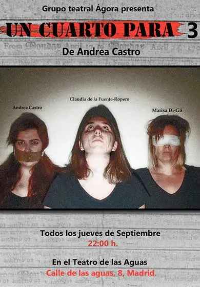 Cartel de Un cuarto para 3
