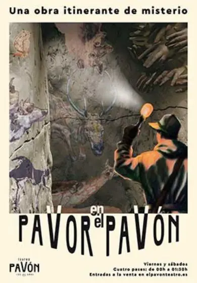 Cartel de Pavor en el Pavón