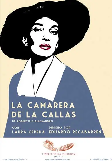 Cartel de La camarera de la Callas