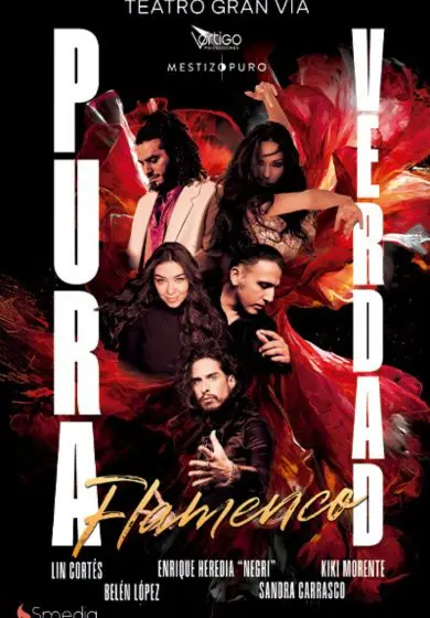 Cartel de Pura Verdad. Flamenco