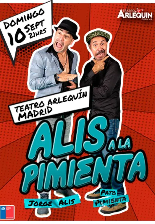 Cartel de Alis a la pimienta