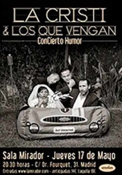 Cartel de ConCierto Humor: La Cristi & Los que vengan