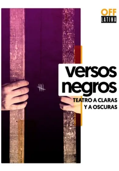 Cartel de Versos negros