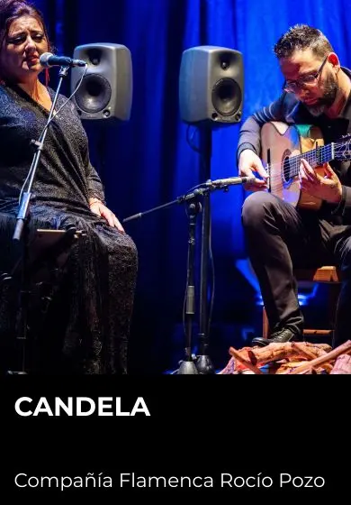 Cartel de Compañía Flamenca de Rocío Pozo: Candela