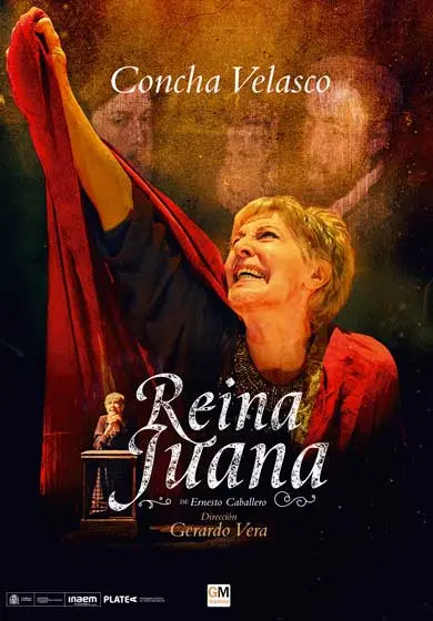 Cartel de Concha Velasco: Reina Juana